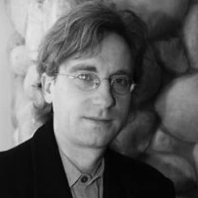 Black and white image of Chris Hobbs of Sotheby's Realty, Salt Spring Island